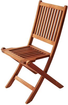 Juego 2 Sillas Jard�n Plegables Nature Medidas 44x54x89cm